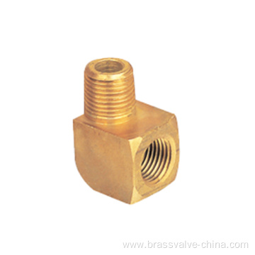 Brass 90 degree MxF elbow